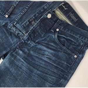 7 For All Mankind Relaxed‎ Jeans Men's 31 (31x30 ) Blue Button Fly Straight Leg